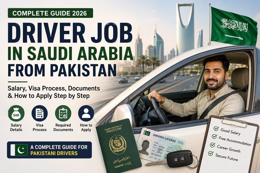 Driver Job in Saudi Arabia from Pakistan — What Nobody Actually Tells You (2026